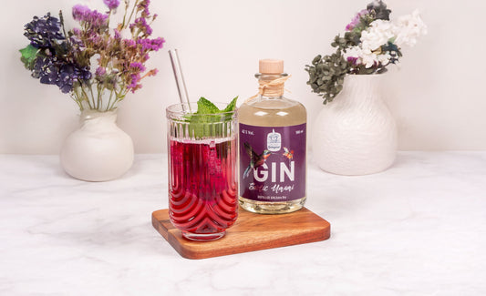 🐉🍍 Dragon Paradise Gin – Tropischer Schichtcocktail mit Dresdner Feingeist GIN Exotic Umami ✨