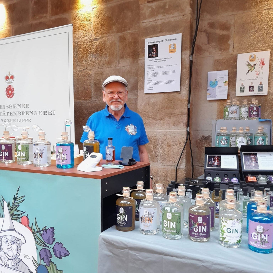 Dresdner Feingeist auf dem Frühlingsmarkt im Schloss Hermsdorf