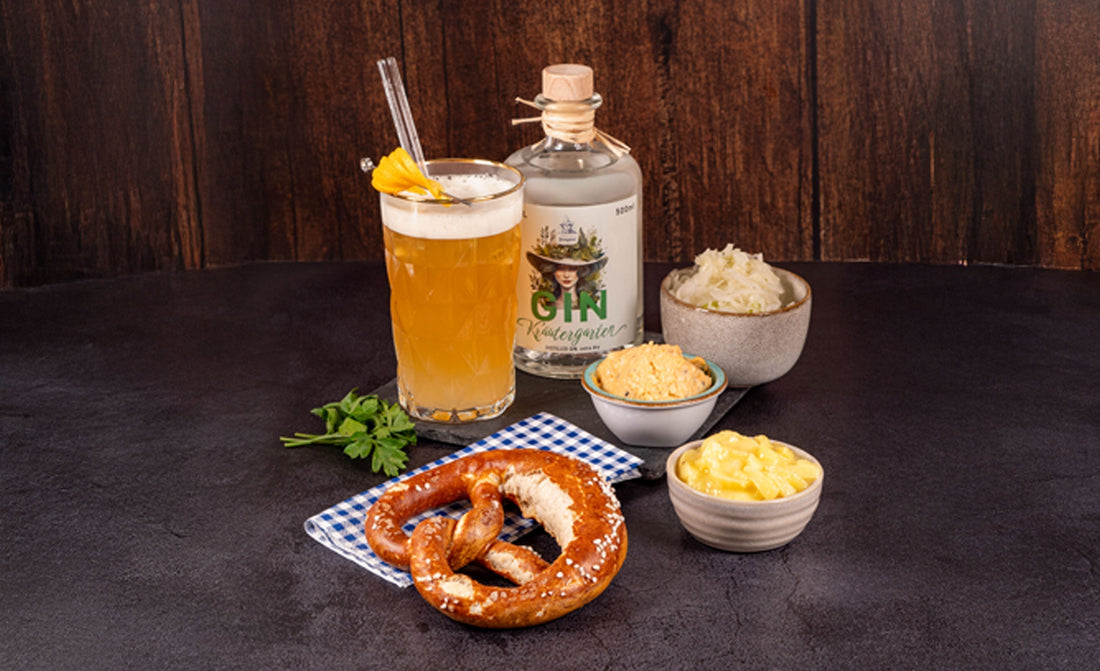 🌿🍺 Kräutergarten Gin mit Weißbier – Der frische Wiesn-Cocktail 🍸✨