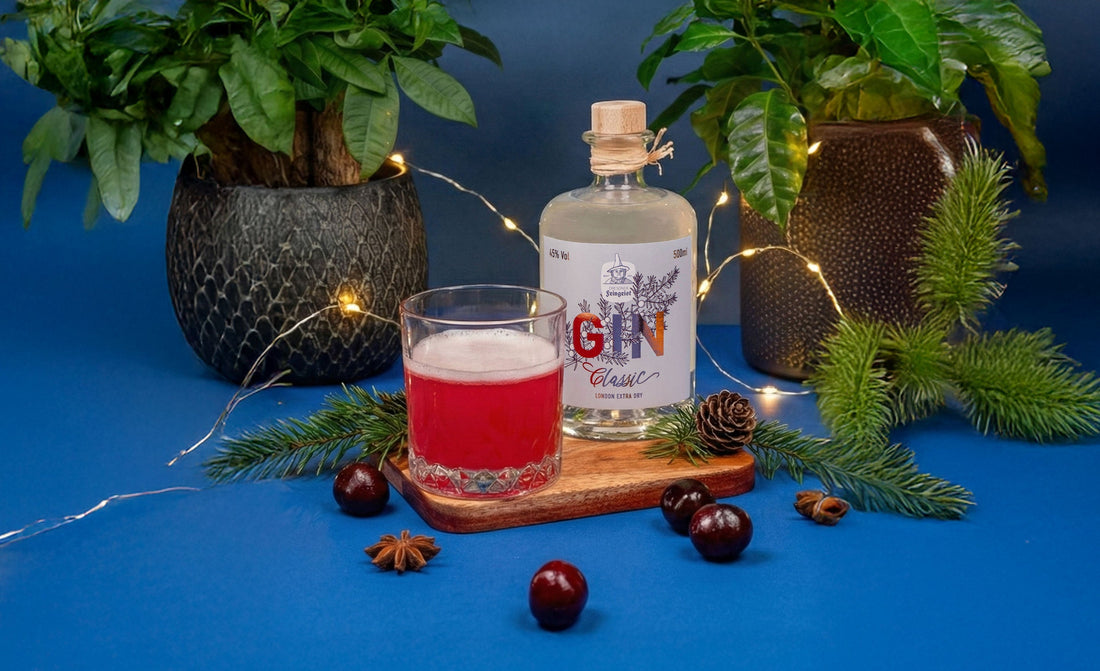 🍒🍏 Gin, Cherry & Apple Slushie – Der fruchtig-eisige Wintercocktail für besondere Momente 🍒🍏