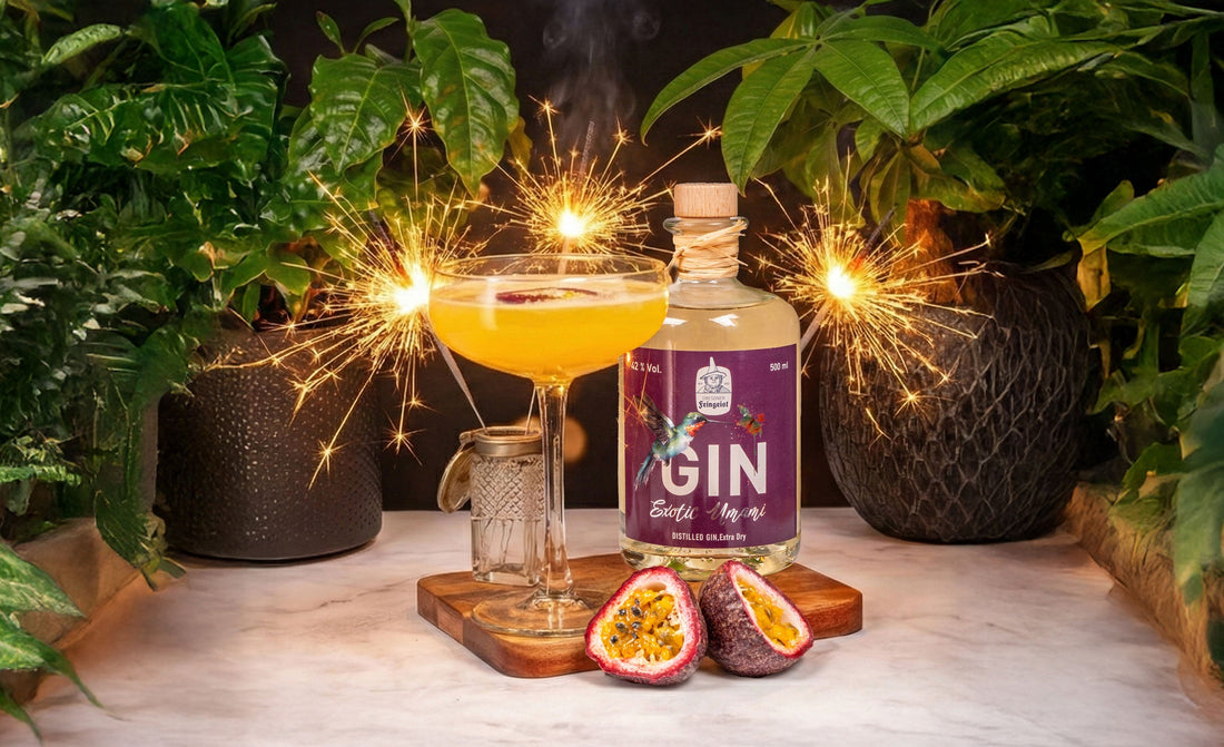 🥂✨ Passionfruit Gin Bellini – Der tropisch-spritzige Silvester-Cocktail ✨🥂
