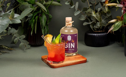 🍍✨ Pussycat – Der tropisch-fruchtige Cocktail mit Dresdner Feingeist GIN Exotic Umami ✨🍹