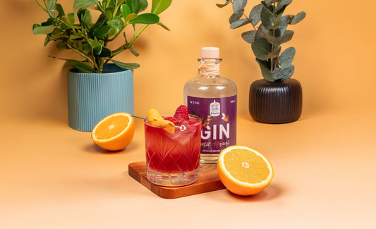 🍷✨ Ruby Negroni: Ein rubinroter Twist für Genießer mit GIN Exotic Umami ✨🍷