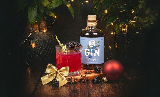 🔥🍇 Sloe Gin Hot Toddy mit Brombeeren – Der wärmende Weihnachtsdrink für Genießer 🍇🔥