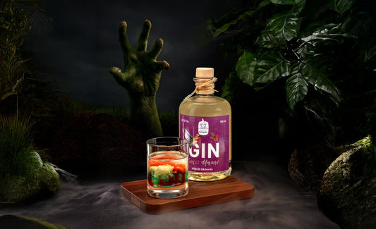 🧠✨ Zombie Brain Shot – Der schaurig-schöne Partyhit mit Dresdner Feingeist GIN Exotic Umami ✨🧠